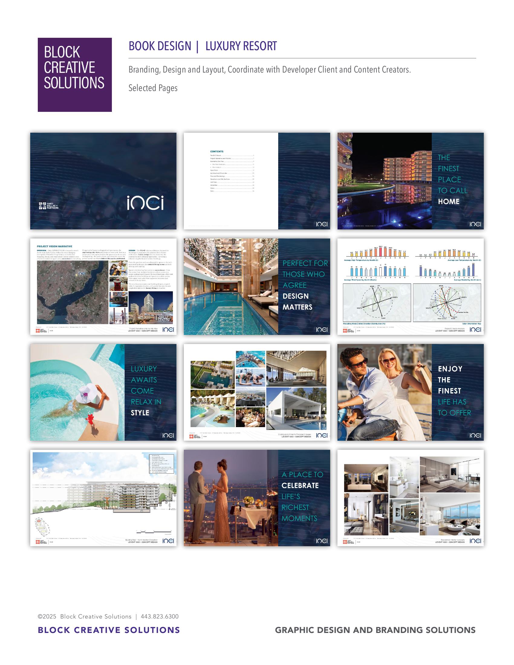 Resort branding portfolio