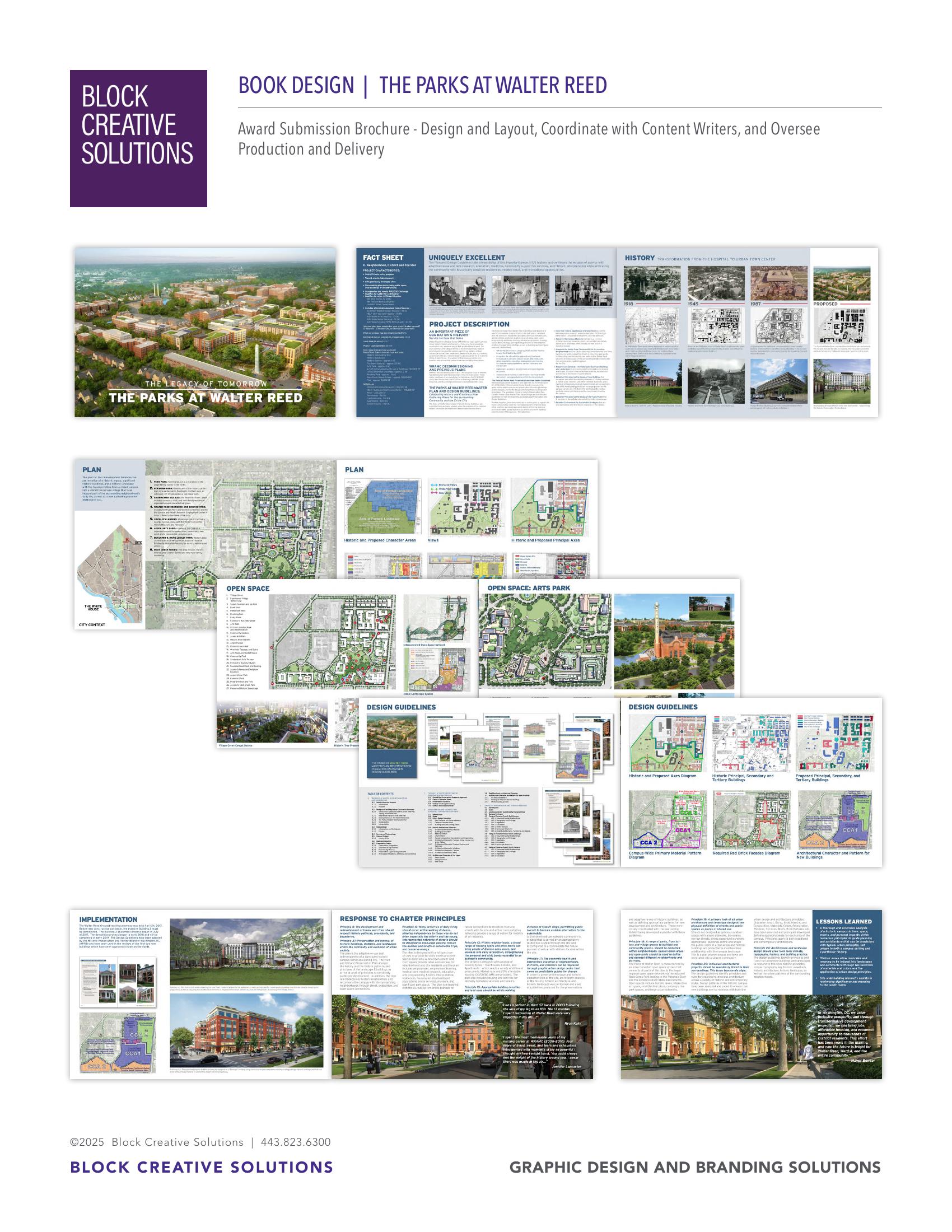 Award submission work